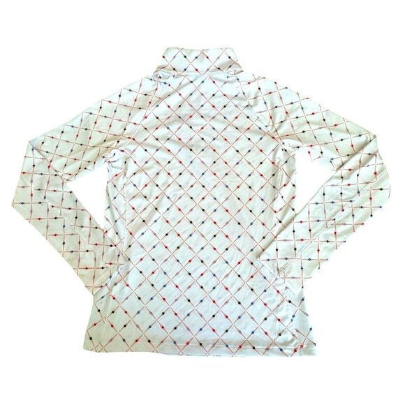 Lady Hagen Women's Geometric Print UV Long Sleeve Golf 1/4 Zip Size XS NWT - Picture 7 of 12